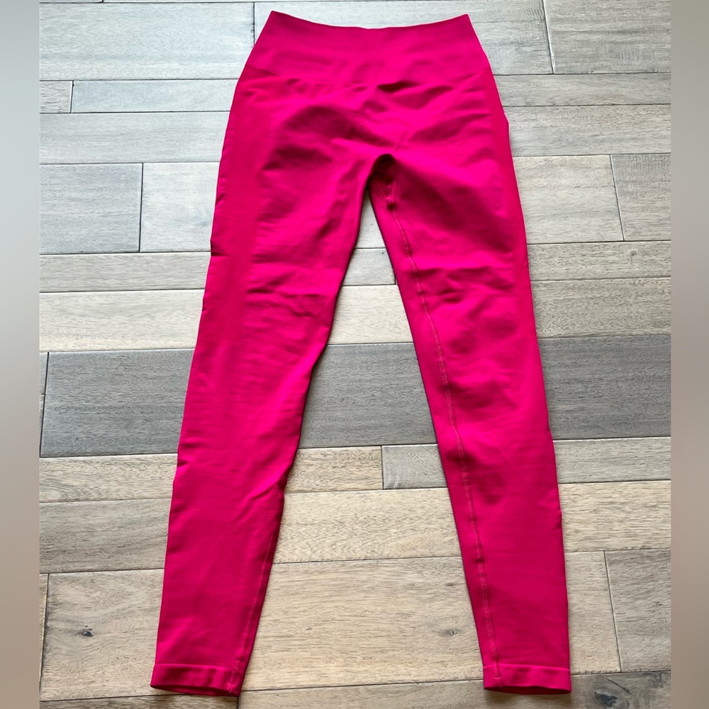 Pink Alphalete Amplify Leggings-Small